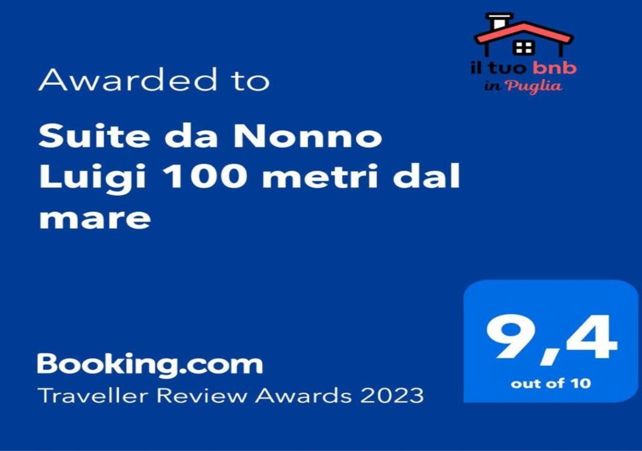 Suite Da Nonno Luigi 100 Metri Dal Mare Giovinazzo Buitenkant foto