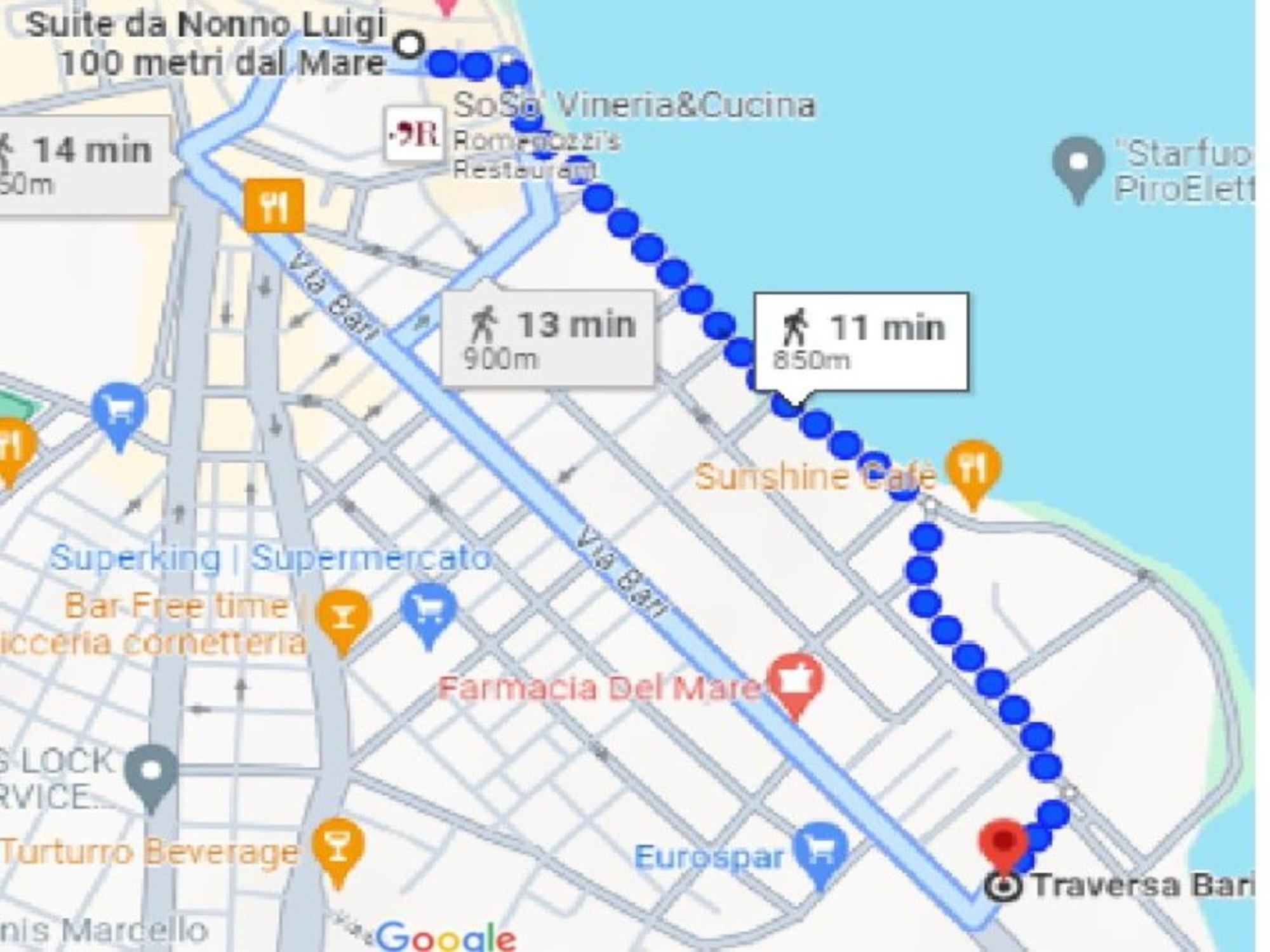 Suite Da Nonno Luigi 100 Metri Dal Mare Giovinazzo Buitenkant foto